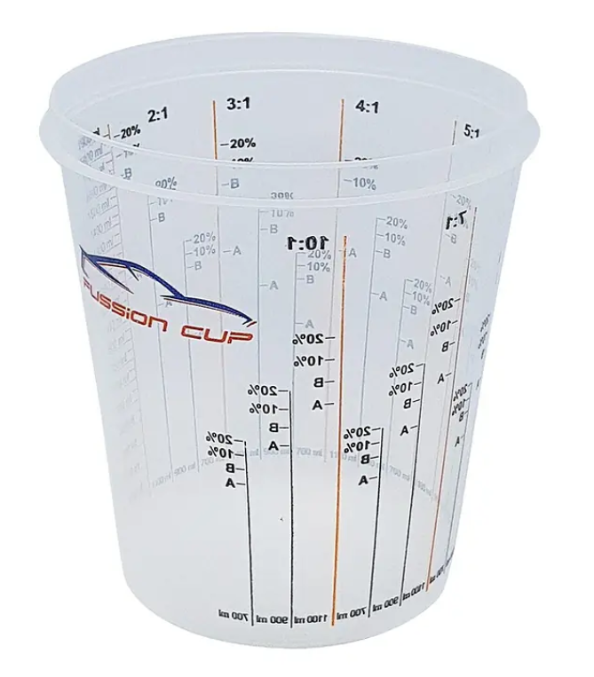 Vaso Graduado Mezcla Pintura - Resistente Disolventes