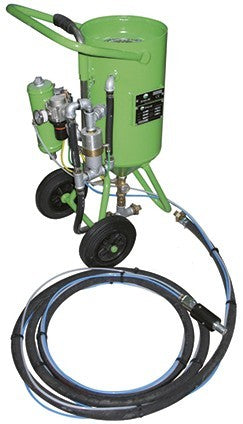 Chorreadora GR-S1 con válvula dosificadora de abrasivo