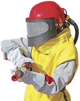 Careta de chorro de fibra GR-ASPECT