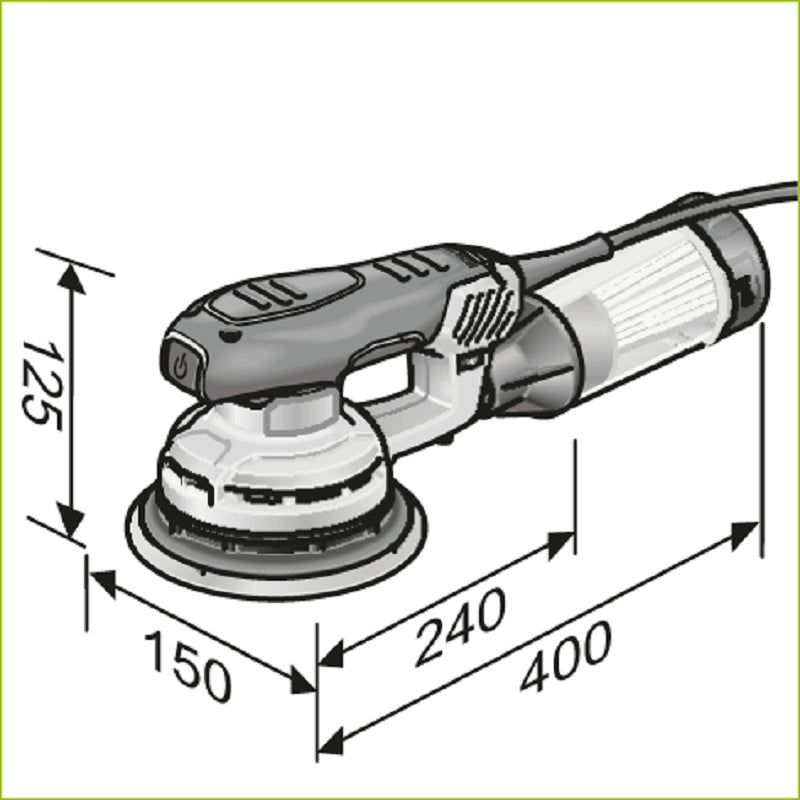 Rotativa excéntrica FLEX ORE 5-150 EC 150 mm