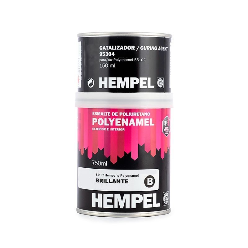 55102 Esmalte Poliuretano Hempel Polyenamel Brillante