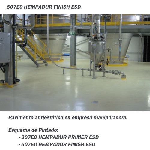 507E0 Pintura Epoxi electroconductora Hempadur Finish ESD