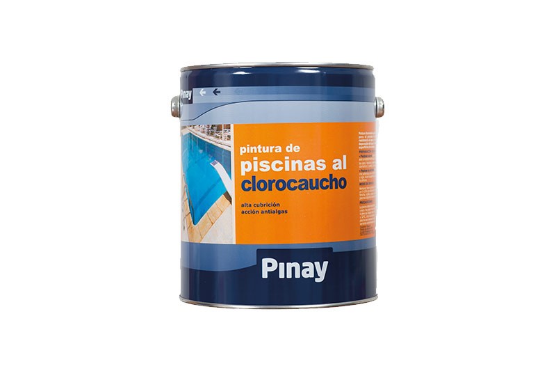 Pintura Clorocaucho Piscinas Pinay.