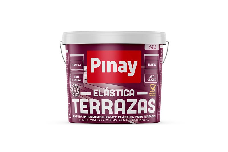 Impermeabilizante Terrazas Fibrada Pinay 14L