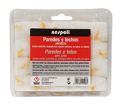 Recambio Minirodillo Antigota Poliamida 100% - Venta por Cajas