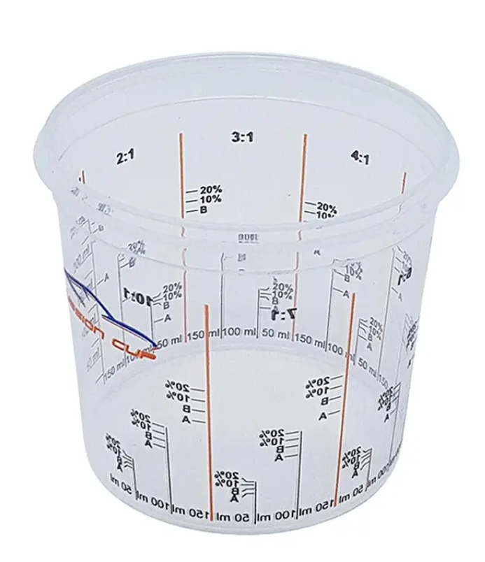 Vaso Graduado Mezcla Pintura - Resistente Disolventes