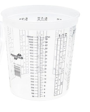 Vaso Graduado Mezcla Pintura - Resistente Disolventes